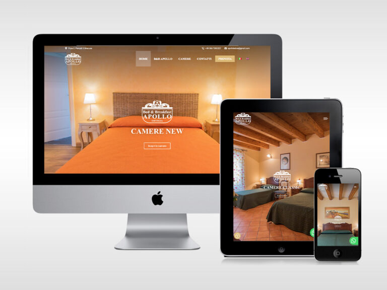 Restyling sito web Apollo B&B