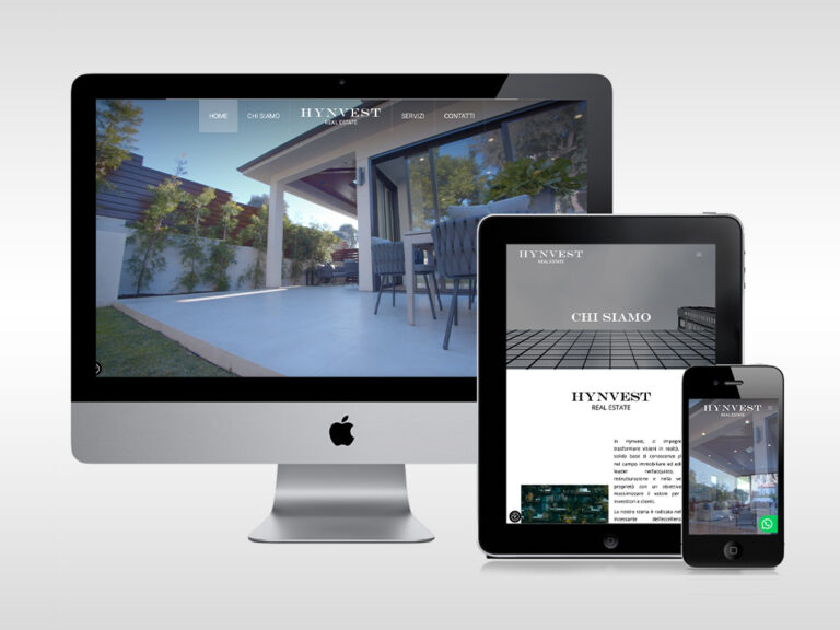 Sito web Hynvest Real Estate